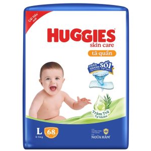 Bỉm HUGGIES tràm trà SIÊU ĐẠI