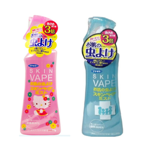 Xịt muỗi Skin Vape Xanh/Hồng Hello kitty