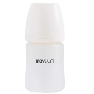 Bình sữa Moyuum THỦY TINH trơn