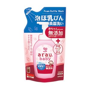 Rửa bình Arau Nhật túi 450ml